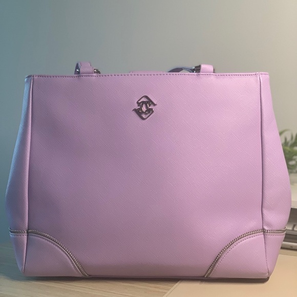 Glass Ladder & Co: small michelle tote in lavender/silver (old model) + dust bag - Picture 8 of 13
